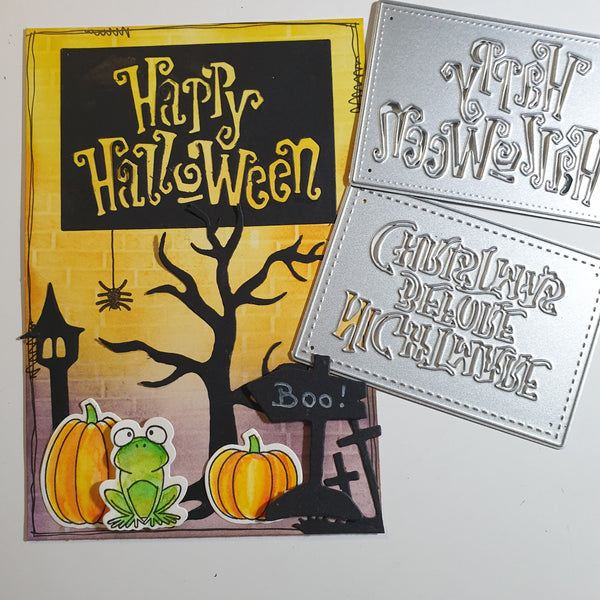 【Original】Hallowen Labels Dies