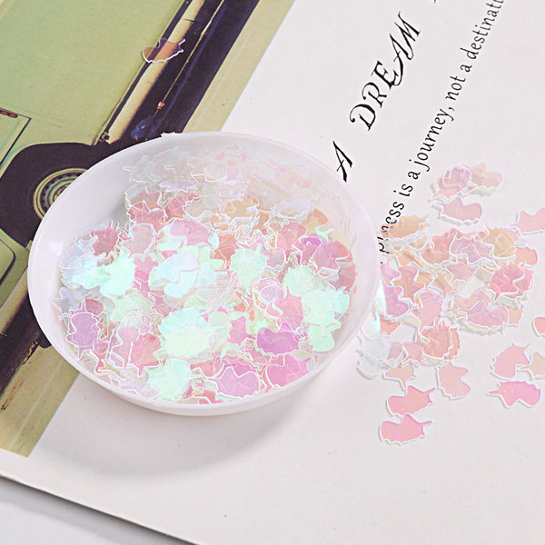 500pcs Unicorn Glitter Sequins