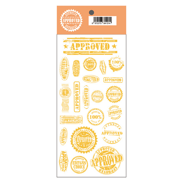 Bronzing Scrapbook Stickers