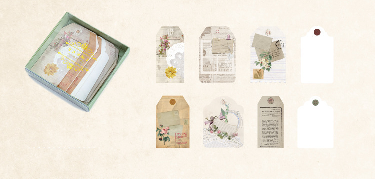 Vintage Collectable Time Note Cards