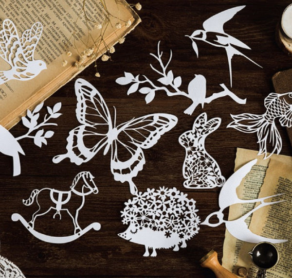 DIY Hollow Pattern Scrapbooking Lace Paper