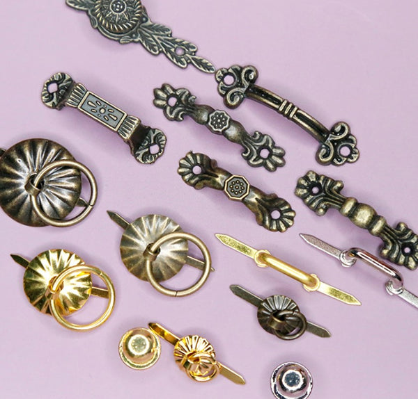 Vintage Scrapbook Decorative Handle Brad
