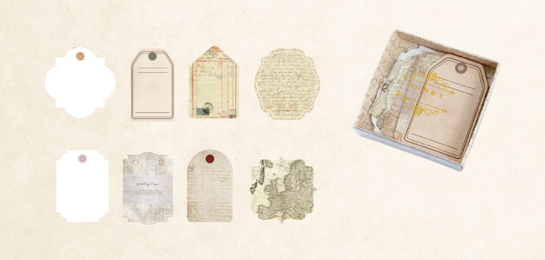 Vintage Collectable Time Note Cards
