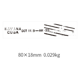 Retro Simple Antique Postmark Wooden Seal