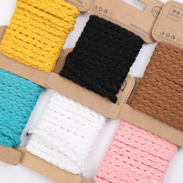 Color Braided Leather Rope