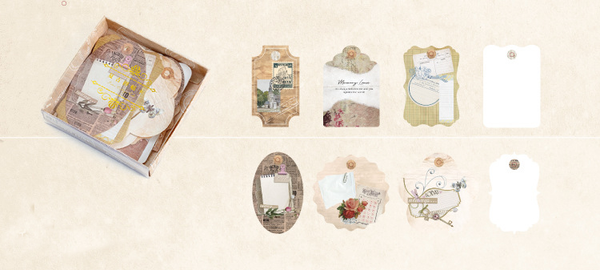 Vintage Collectable Time Note Cards