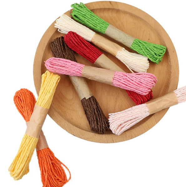 12 Colors Paper  Rope