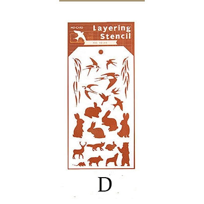 Scrapbook Layering Stencil