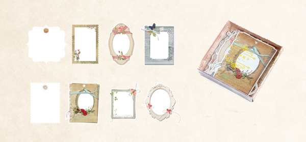 Vintage Collectable Time Note Cards