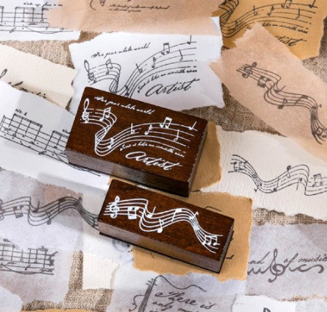 Time Song Series Wooden Stamps