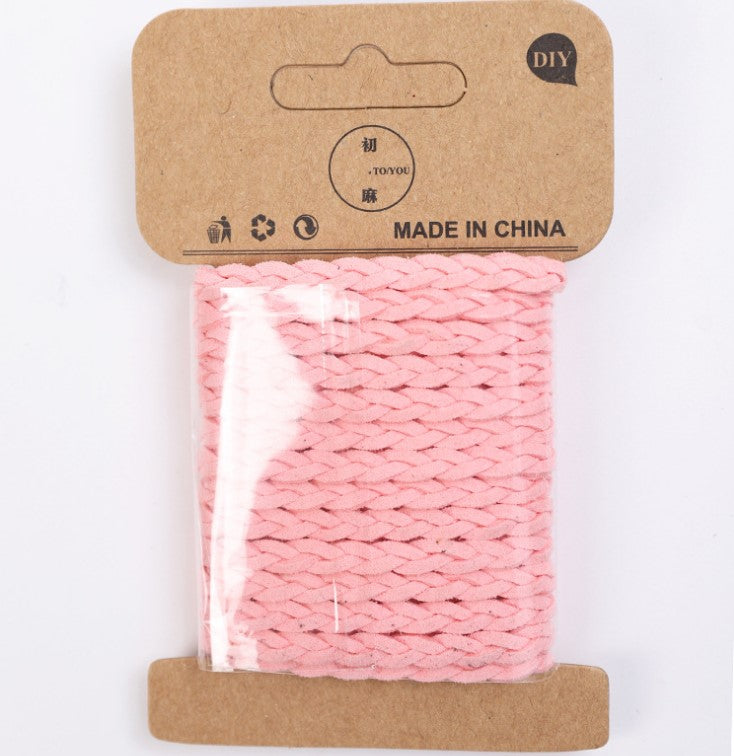 Color Braided Leather Rope
