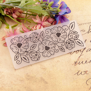 Beauty Flower Embossing Folder