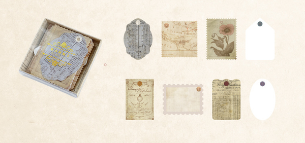 Vintage Collectable Time Note Cards