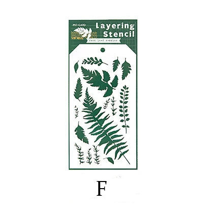 Scrapbook Layering Stencil