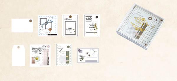 Vintage Collectable Time Note Cards