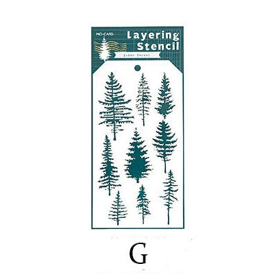 Scrapbook Layering Stencil