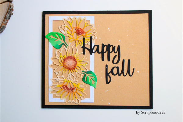 【Original】Sunflower Background Natural Dies