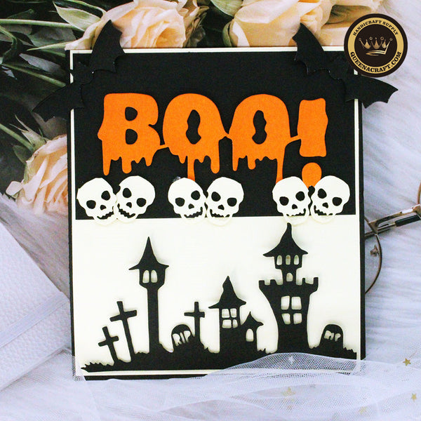 【Original】Halloween Cemetery Castle Dies