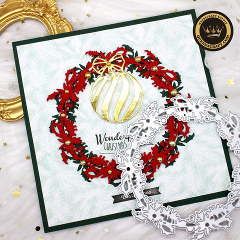 【Original】Christmas Wreath Dies