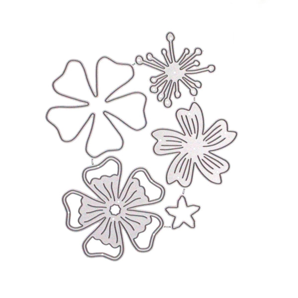【Original】Layered Flower Dies