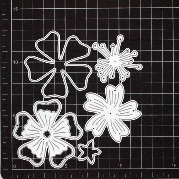 【Original】Layered Flower Dies