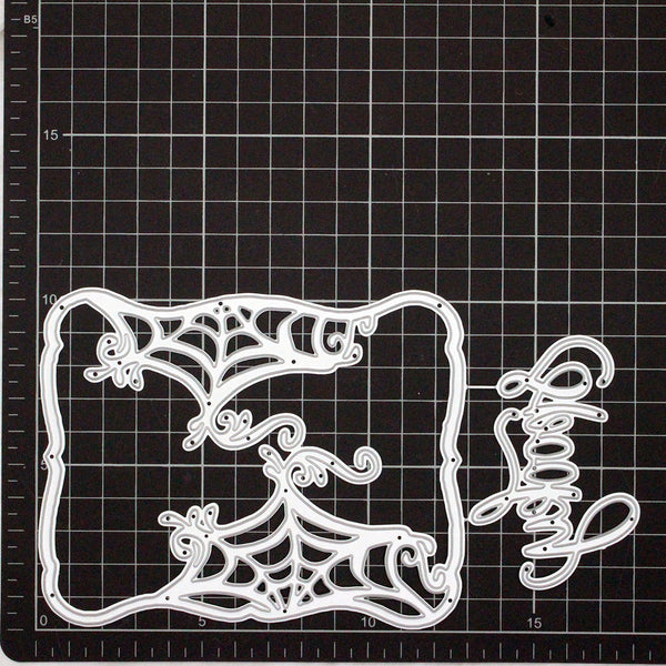 【Original】Halloween Square Spider Web Dies