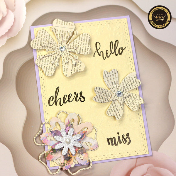 【Original】Layered Flower Dies