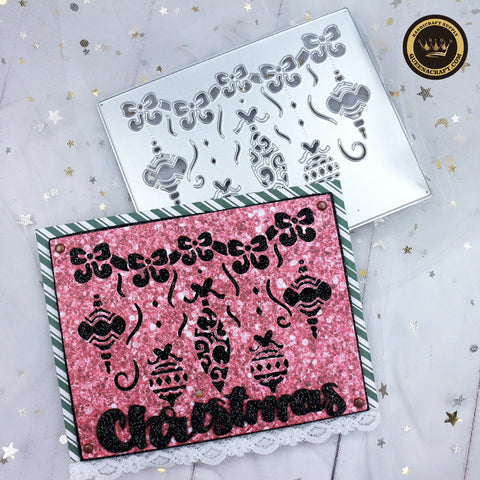 【Original】Christmas Bells Background Dies