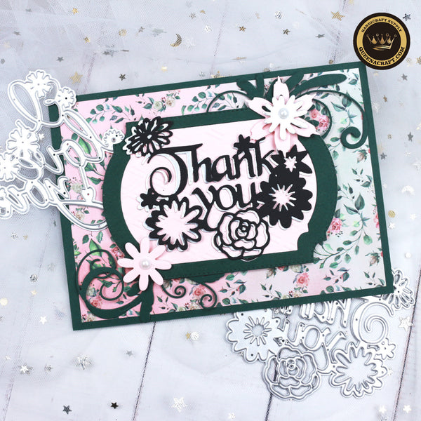 【Original】Flower Lettering Dies