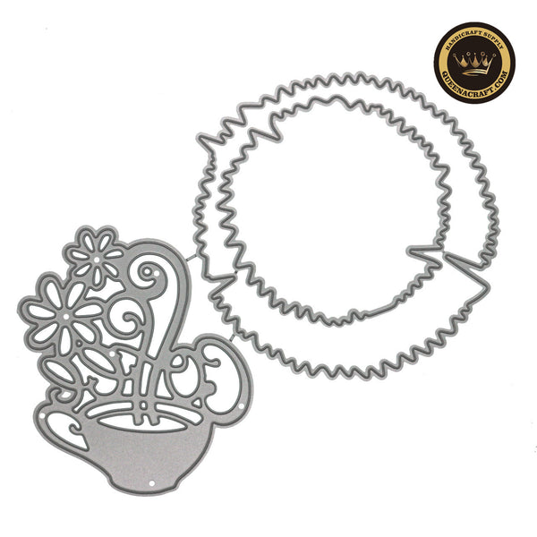 【Original】Flower and Teacup Die