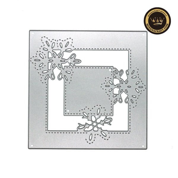 【Original】Square Snowflake Background Dies