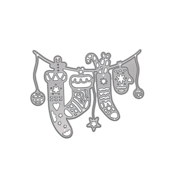 【Original】Christmas Socks Die