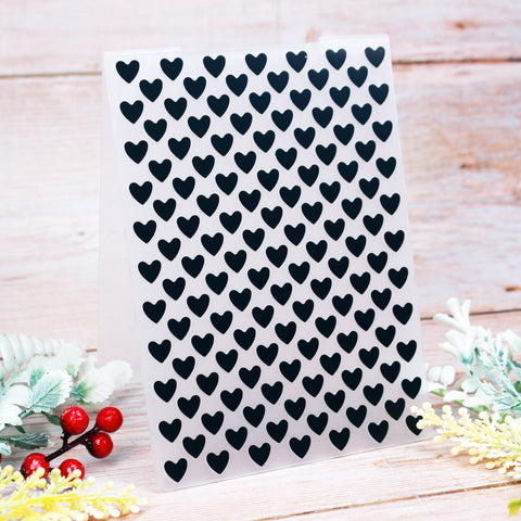 Heart EMBOSSING FOLDER