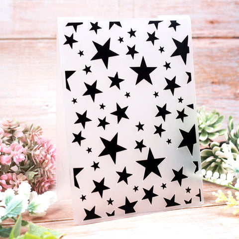 Stars Embossing Folder