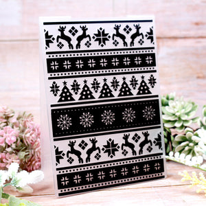 Christmas Things Embossing Folder