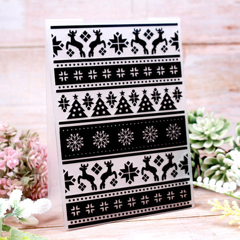Christmas Things Embossing Folder