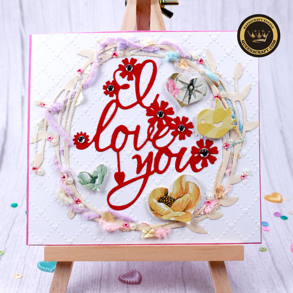 【Original】Flower Lettering Dies