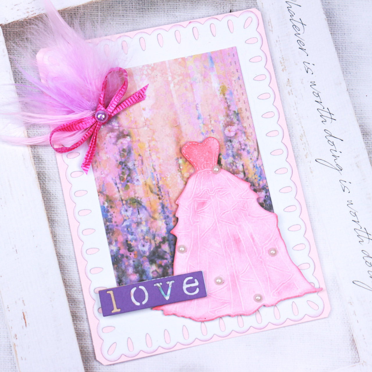 Love Wedding Dress Dies