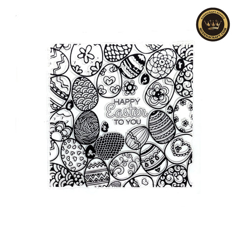 Easter Eggs Stamp