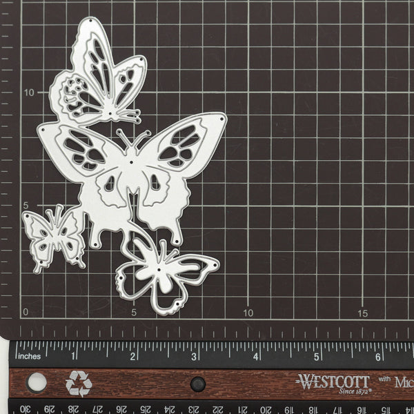 Butterfly Fluttering Dies