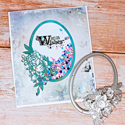 【Original】Ellipse Corner Flower Die