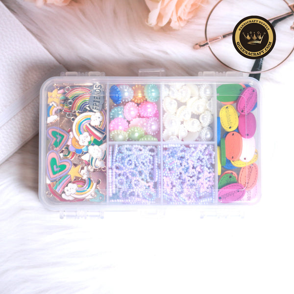 DIY Handcraft Accessories Mixed Material Box-B