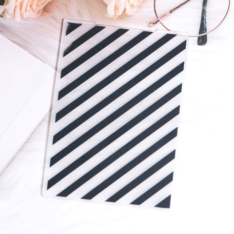 Stripes Embossing Folder