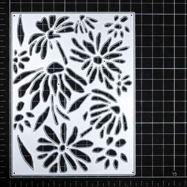 Hollow Flower Backdrop Die