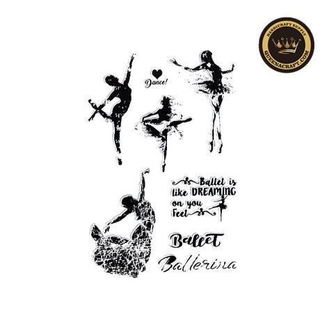 Ballet Dancer Stamps