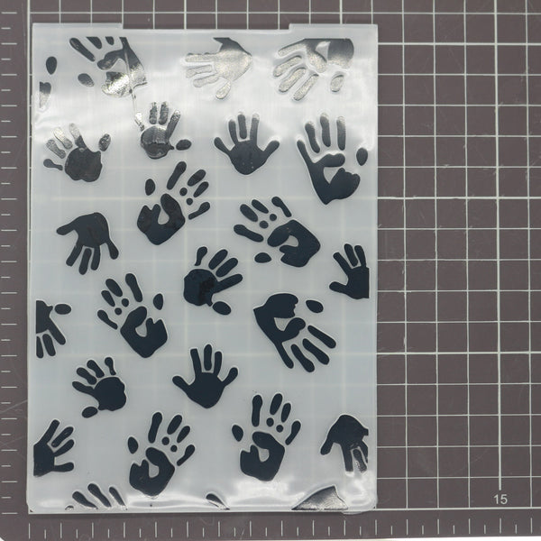 Halloween Handprint Embossing Folder