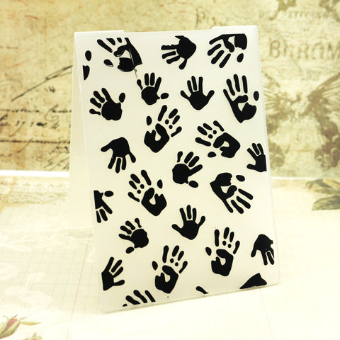Halloween Handprint Embossing Folder