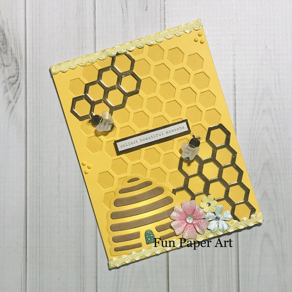 Beehive Backdrop Die