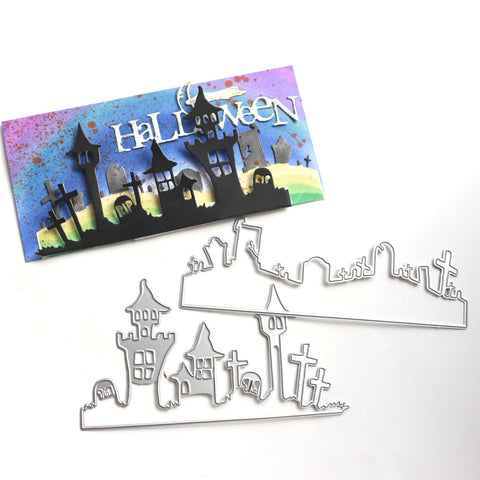 【Original】Halloween Cemetery Castle Dies