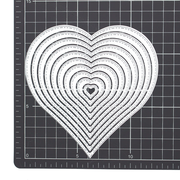 Heart-shaped Nesting Dies